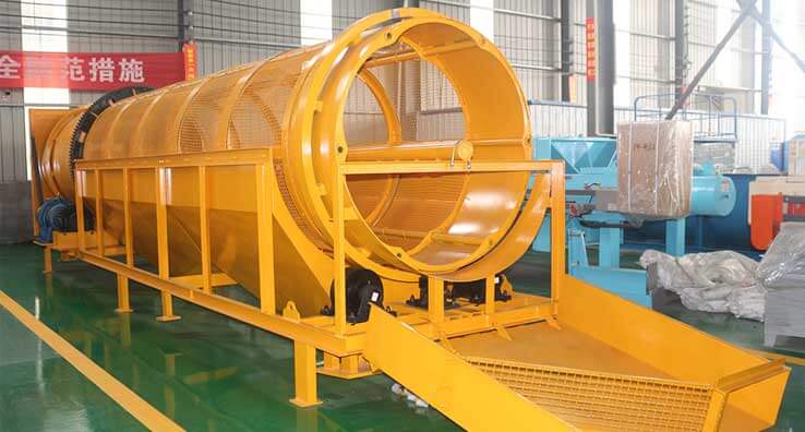 heavy duty trommel screen