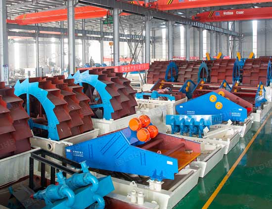 wheel-sand-washing-dewatering-machine