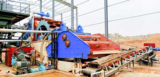 sand-washing-process-machine