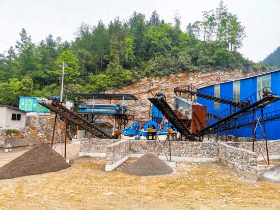 sand-washing-process-plant