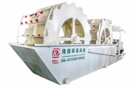Dual Wheel Sand Washing Machine