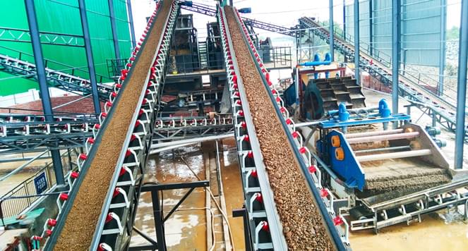 multi function sand wash plant