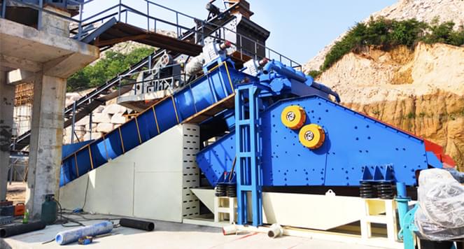 Spiral Sand Washer With Recycocery Unit