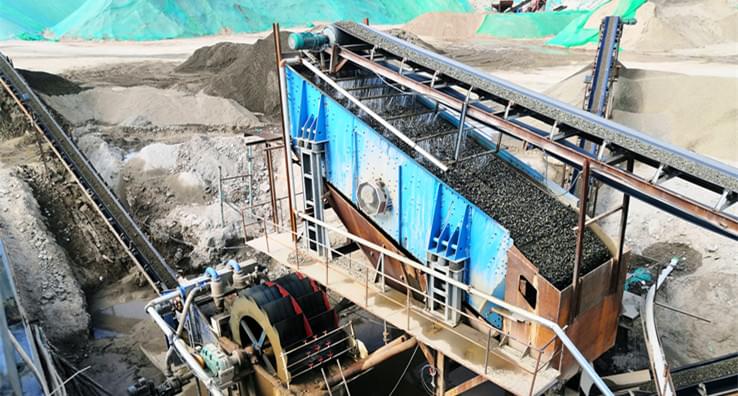 circular vibrating screen